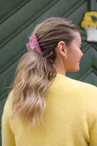 Psychedelic Pink Hair Claw
