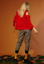 Load image into Gallery viewer, Cold Shoulder Smock Top