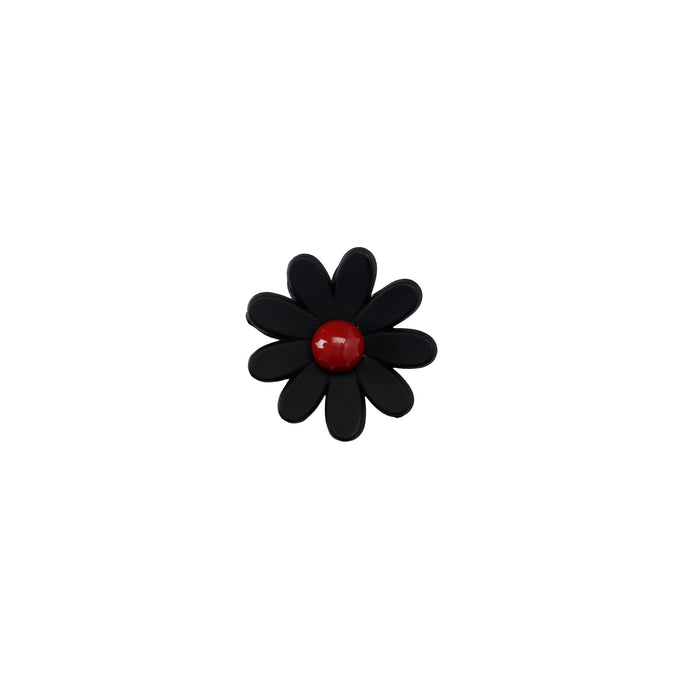 Black Daisy Hair Claw