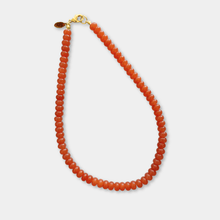 Load image into Gallery viewer, Orange Beaded Necklace