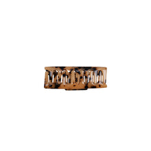 Load image into Gallery viewer, Gold Foil Heart Claw Clip
