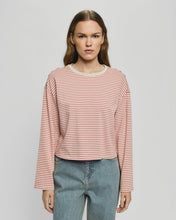 Load image into Gallery viewer, Rose Striped Pullover