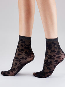 Floral Lace Ankle Socks