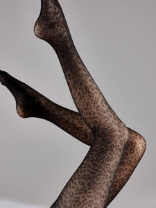 Animal Print Tights