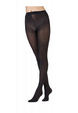 Load image into Gallery viewer, 40 Denier Black Opaque Tights