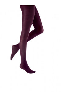 60 Denier Burgundy Opaque Tights