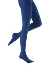 Load image into Gallery viewer, 60 Denier Slate Blue Opaque Tights