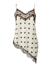Load image into Gallery viewer, Asymetric Polka Dot Cami
