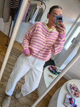 Load image into Gallery viewer, Sandy Striped Cardigan