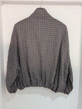 Load image into Gallery viewer, Mini Gingham Check Bomber Jacket