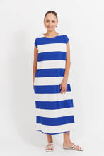 Load image into Gallery viewer, Stripe Jersey T-shirt Dress