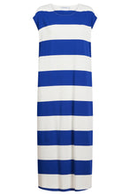 Load image into Gallery viewer, Stripe Jersey T-shirt Dress