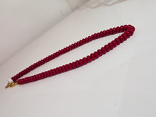 Load image into Gallery viewer, Red Beaded Necklace