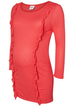 Load image into Gallery viewer, Maternity Frill Top