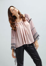 Load image into Gallery viewer, Blush Peasant Blouse
