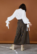 Load image into Gallery viewer, Striped Wide Leg Culottes