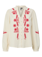Load image into Gallery viewer, Silla Embroidered Blouse