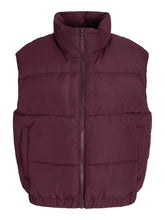 Load image into Gallery viewer, Burgundy Puffa Gilet