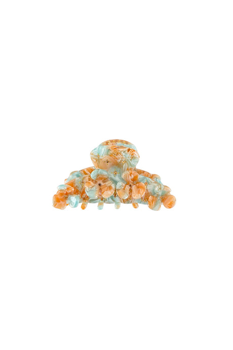 Rhinestone 3D Flower Hair Claw