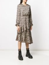 Load image into Gallery viewer, Classic Leopard Midi Dress