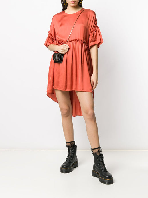 Rust Smock Dress