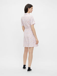 Floral Shirt Mini Dress
