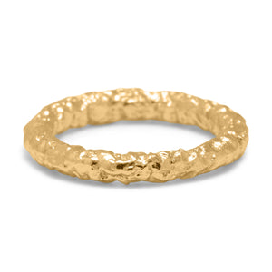 Gold Foil Texture Ring