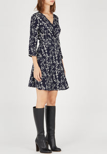 Floral Wrap Dress
