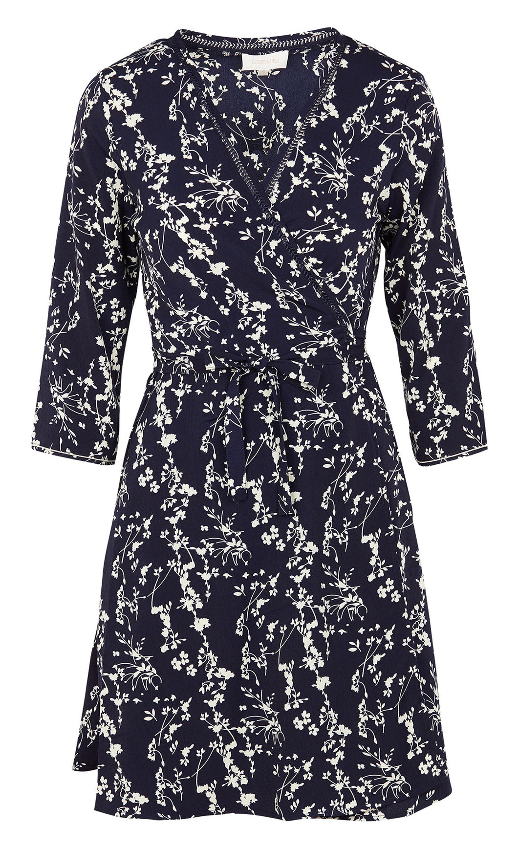 Floral Wrap Dress