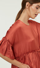 Load image into Gallery viewer, Rust Smock Dress