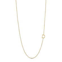 Load image into Gallery viewer, Delicate Initial Necklace