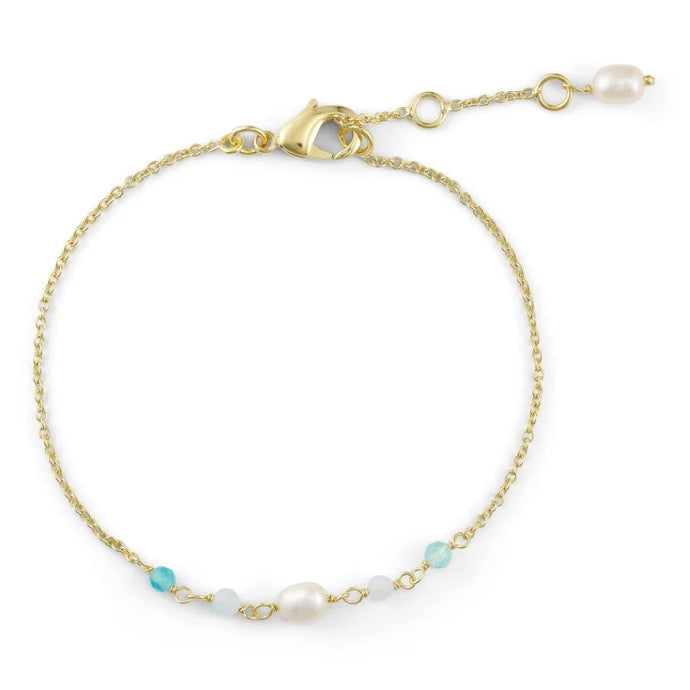 Blue Gemstone Bracelet