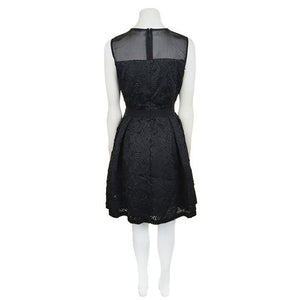 Laser Cut Skater Dress