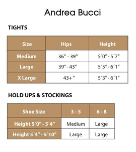 Andrea Bucci Grey Tights