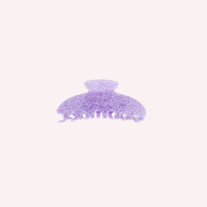 Lavender Dot Hair Claw