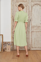 Load image into Gallery viewer, Greenwich Wrap Dress