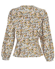 Load image into Gallery viewer, Floral Peplum Blouse