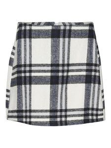Checked Mini Skirt