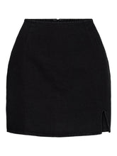 Load image into Gallery viewer, Denim Split Mini Skirt