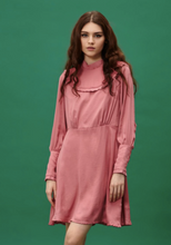 Load image into Gallery viewer, Dusty Pink Orchid Tea Dress