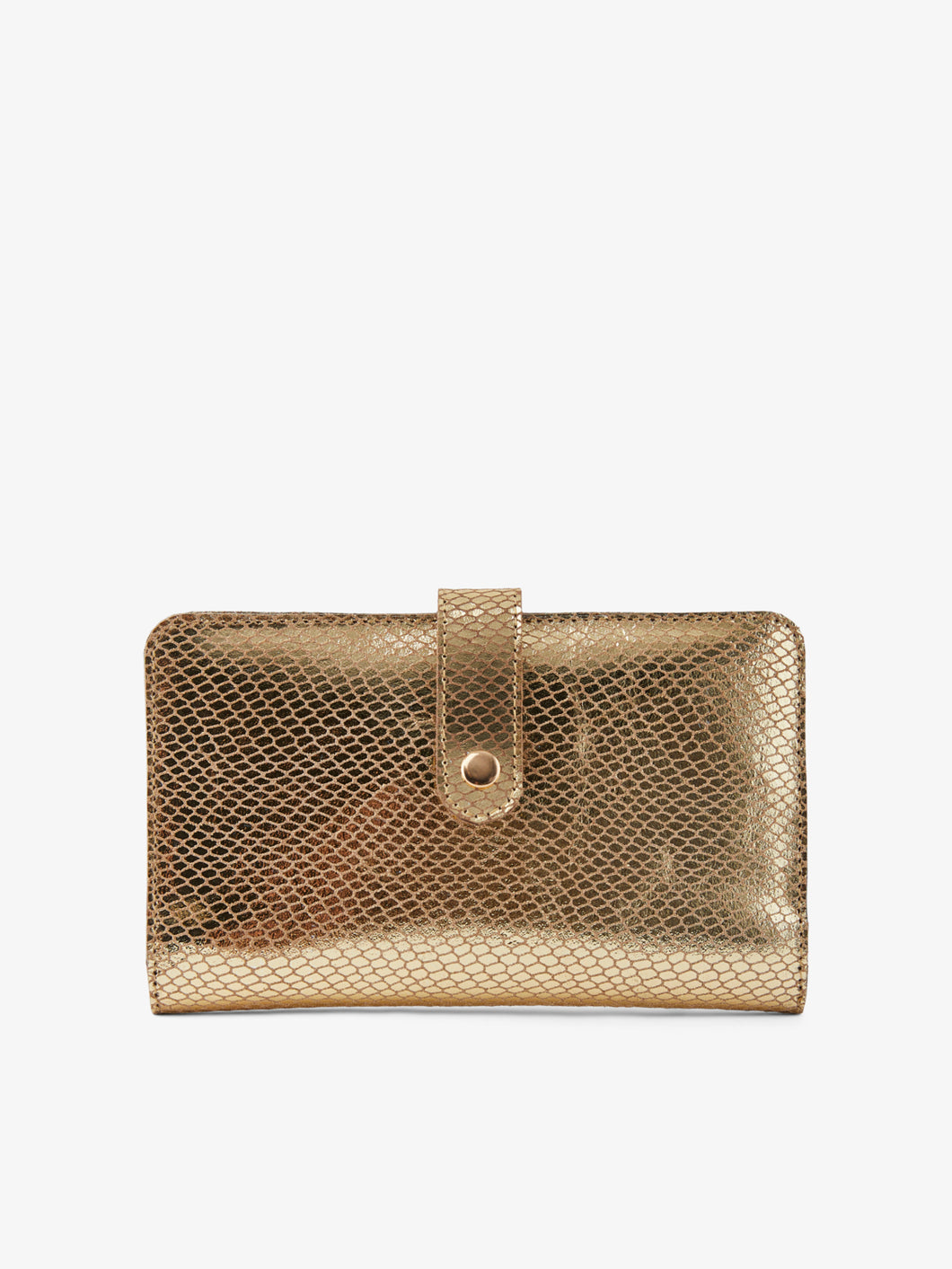 Gold Leather Purse