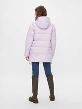 Load image into Gallery viewer, Lilac Puffa Coat