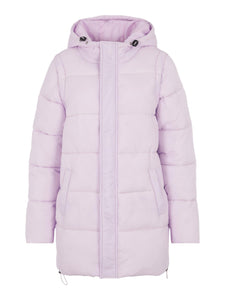 Lilac Puffa Coat