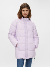 Load image into Gallery viewer, Lilac Puffa Coat