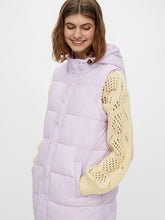 Load image into Gallery viewer, Lilac Puffa Coat