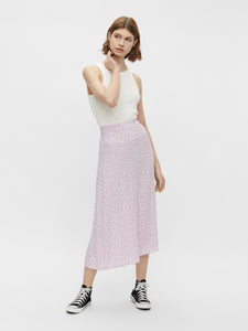Daisy Print Midi Skirt