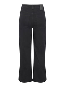 Cropped Wide Leg Jeans