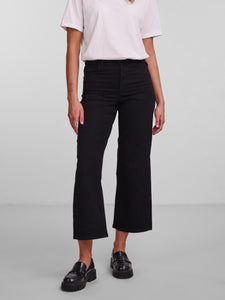Cropped Wide Leg Jeans