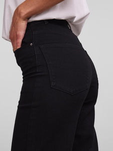 Cropped Wide Leg Jeans