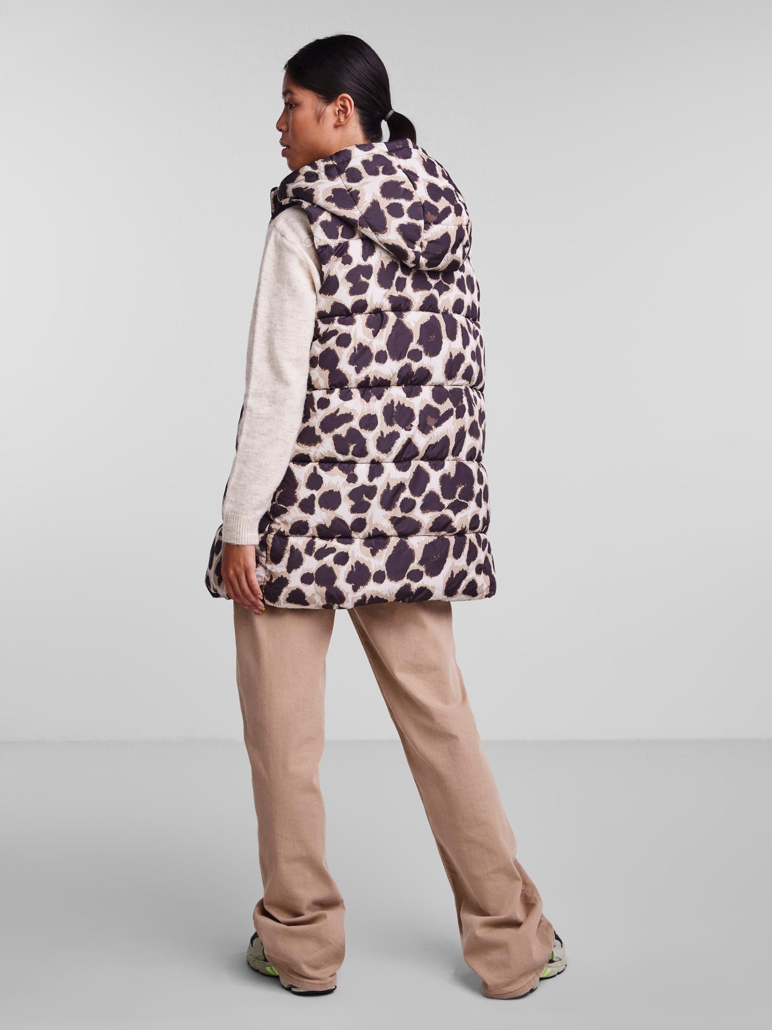 Leopard Gilet Outerwear Love Lucy Chorlton